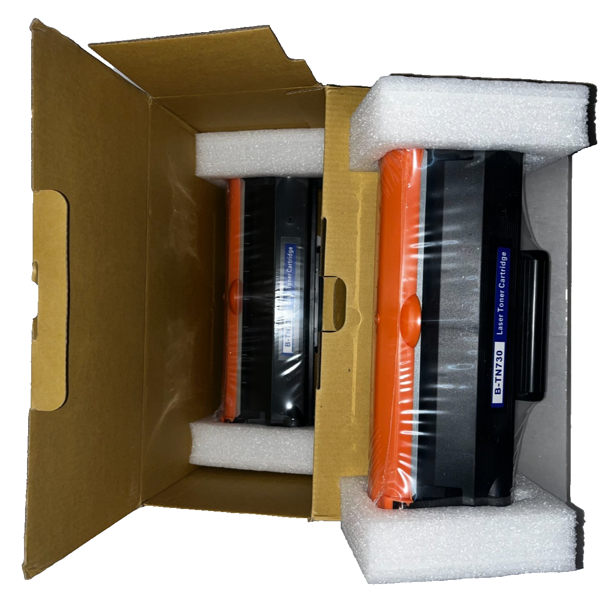 TN730 Toner Cartridge 2 Pack Compatible for Brother HL L2350DW L2395DW MFC L2710