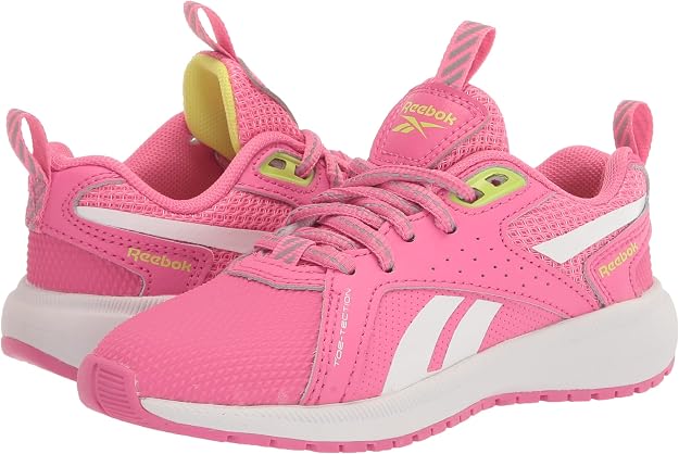 Lot of 2 - Reebok Durable XT Girls Running Shoes Pink White Yellow Size 12 Little Kid by Reebok
