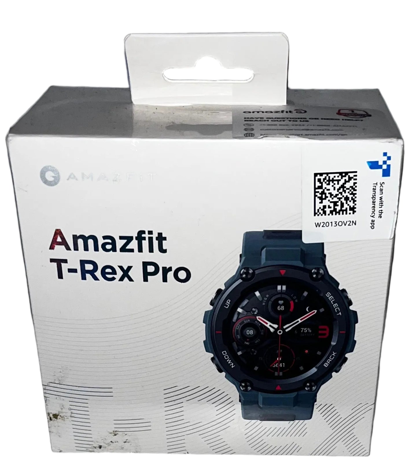 Amazfit T-Rex Pro Smartwatch Steel Blue GPS Fitness Watch by Amazfit