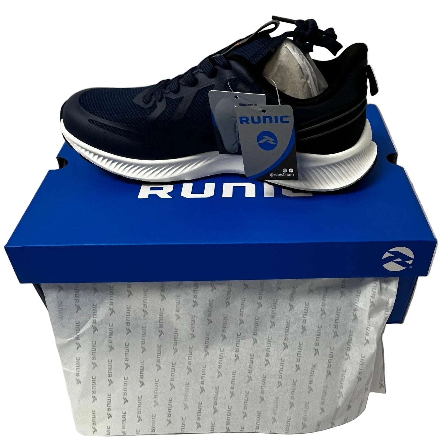 Lot of 3 - Runic NIZA-C5 Men's Running Shoes Navy Size 10 Athletic Sneakers by Runic