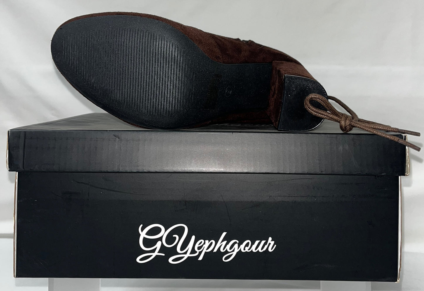Lot of 5 - Women's Chocolate Brown Over-the-Knee Block Heel Boots Size 9 by GY Yephgour