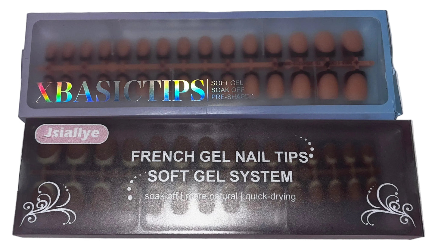 Mixed Lot of Press On Nails, Nail Art, Kids Gel French Tip Wholesale Bundle by Instant Mani