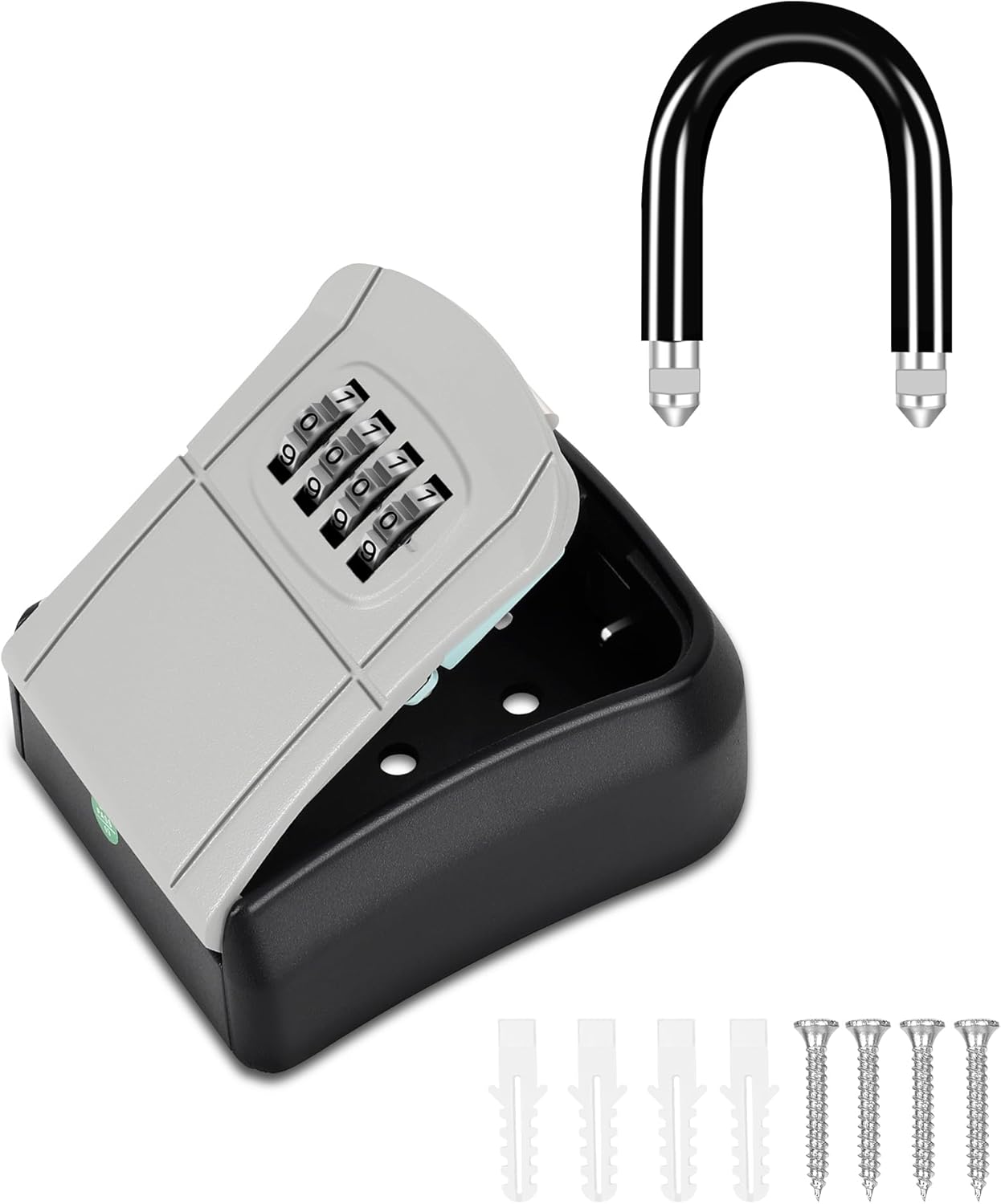Lot of 5 - Wall Mount Combination Key Lock Boxes Outdoor Realtor Storage by Fayleeko