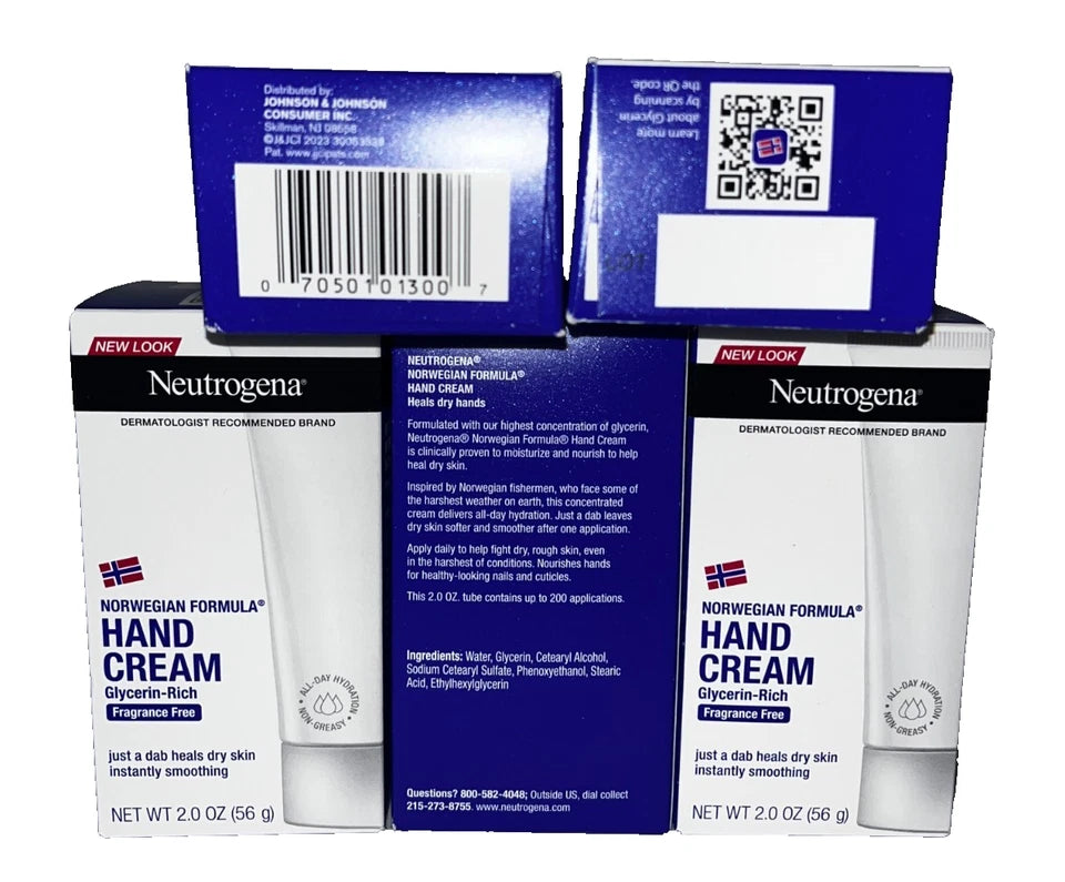 Lot of 25 - Neutrogena Hand Cream Norwegian Formula 2oz Fragrance Free