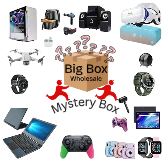 Big Box Wholesale Mystery Box | New & Overstock Items | Reseller, Retail & Surprise Lot