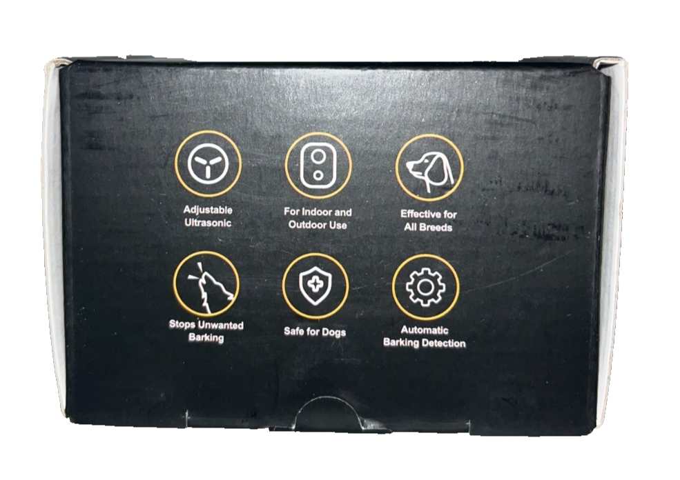 Ultrasonic Anti Barking Dog Repeller - Outdoor & Indoor Bark Control Device