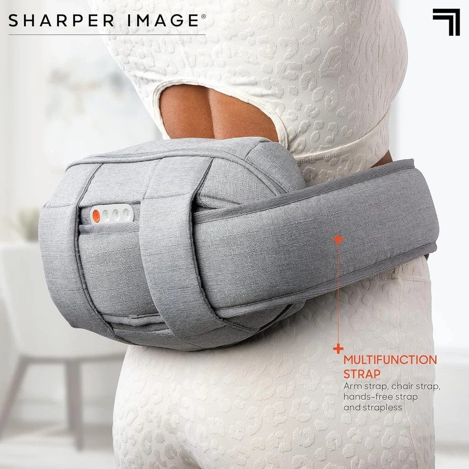 Sharper Image Shiatsu Full Body Cordless Massager – Deep Kneading, Rechargeable