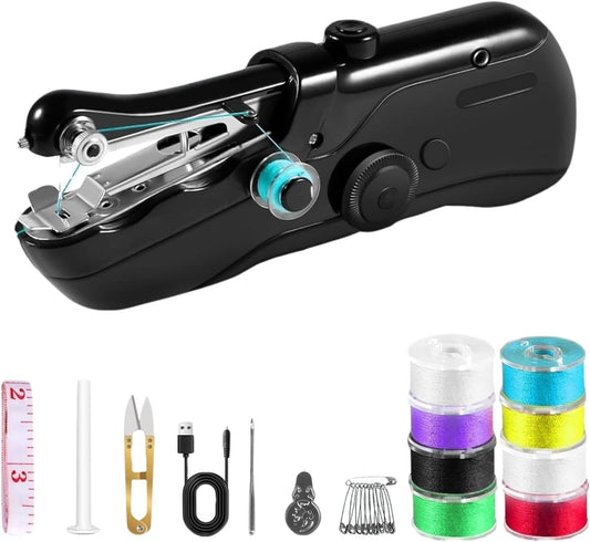 Mini Handheld Sewing Machine – Portable Quick Stitch Tool for Home & Travel