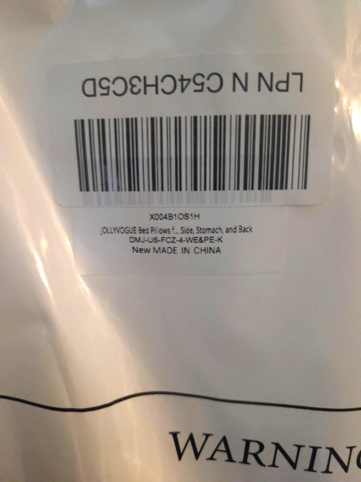 JOLLYVOGUE Hotel Quality Bed Pillows – Vacuum Sealed – Side/Stomach/Back Sleeper