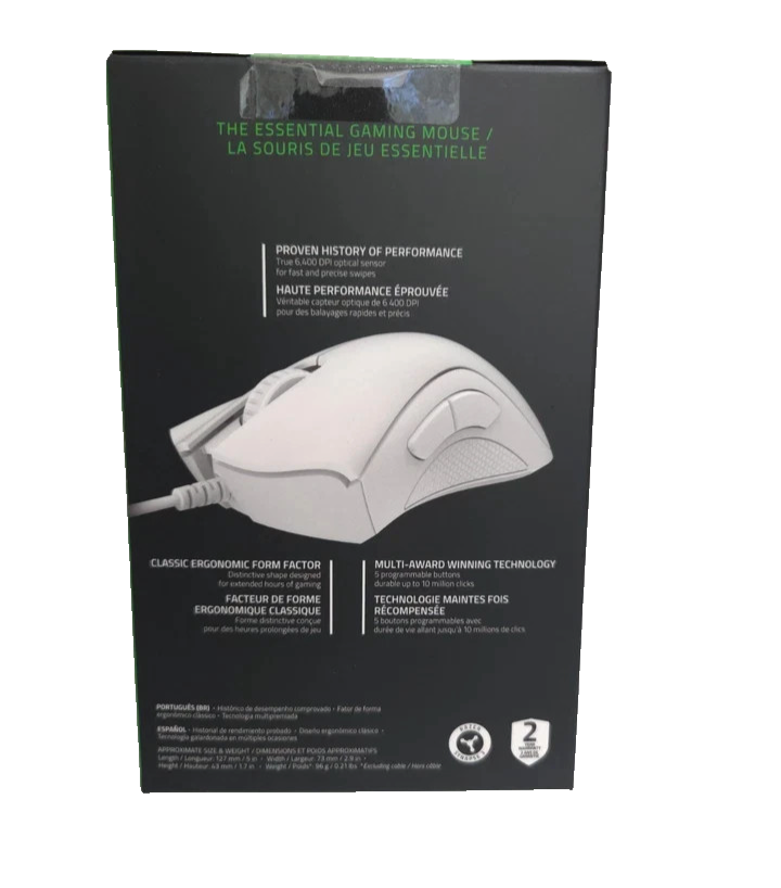 Razer DeathAdder Essential (RZ0102540200R3C1) Wired Gaming Optical Mouse