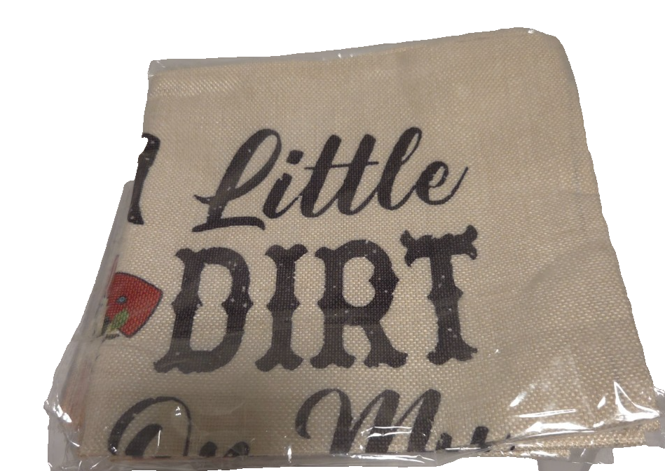 7 Packaged Rustic Farmhouse Pillow Covers “Got a Little Dirt on My Boots"