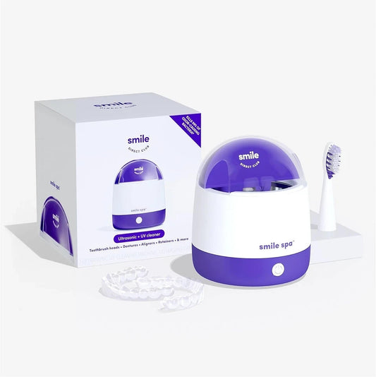 Smile Spa Mouth Gadget Cleaner - UV Light & Ultrasonic Waves - Cleans Toothbrush