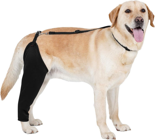 XL Dog Rear Leg Support Sleeve w/ Straps – Hind Leg Injury Recovery Sling