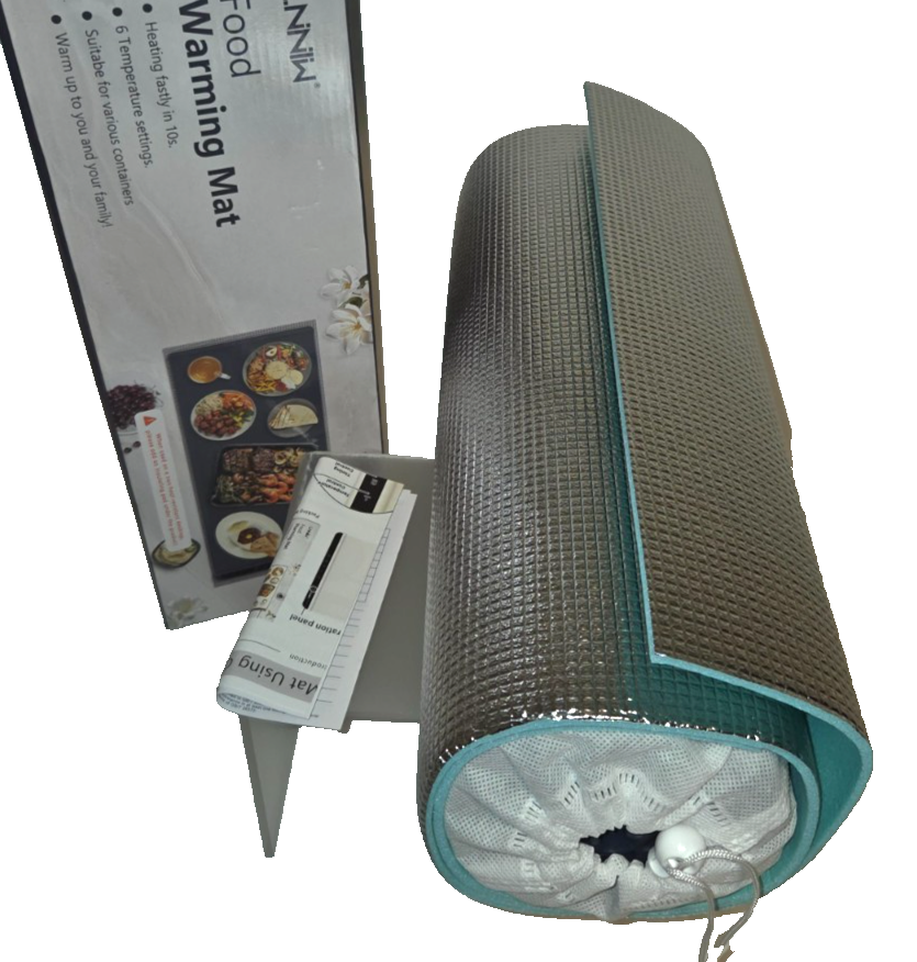 LNNIW Food Warming Mat with Adjustable Temperature – Electric Silicone Heat Mat