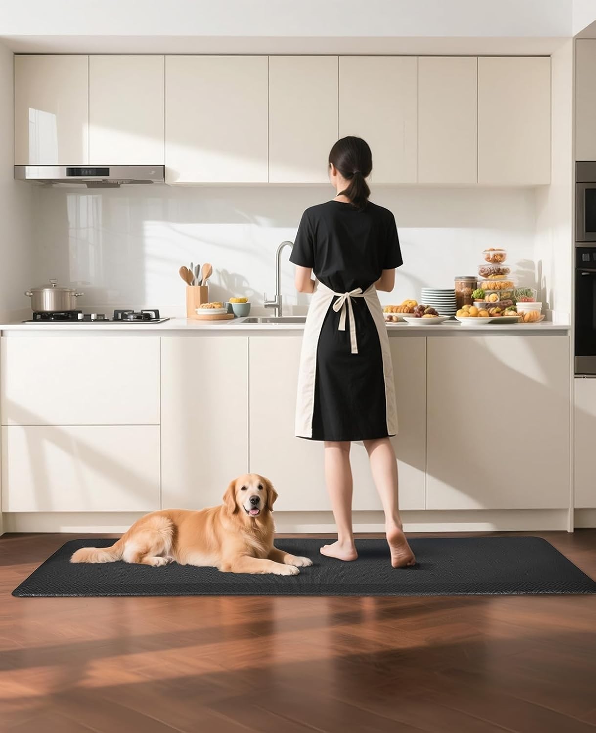Extra-Long Padded Performance Runner Mat – 70” x 17” Anti-Fatigue Floor Mat