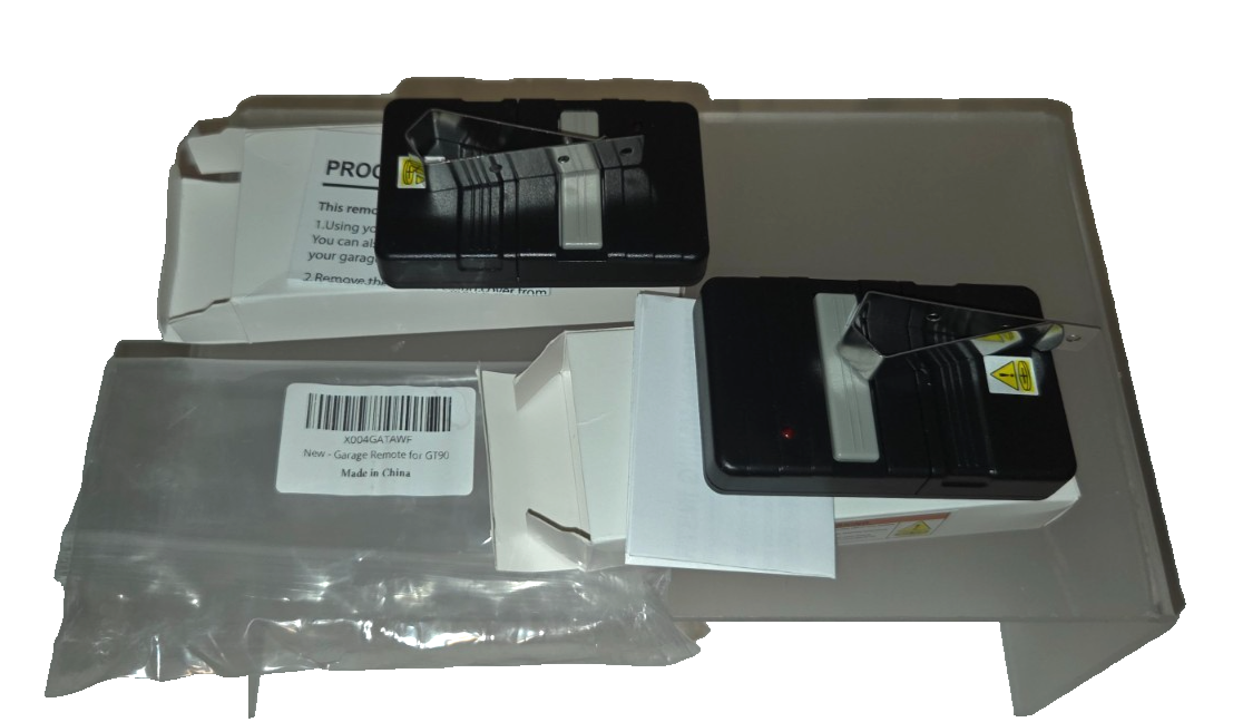 Wireless Garage Door Keypad w/ 2 Remote Controls – Universal Access Bundle