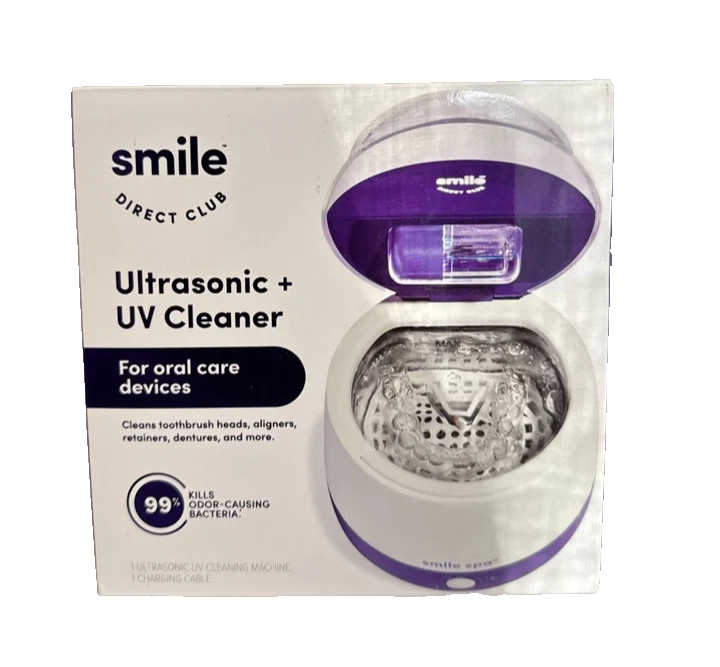 Smile Spa Mouth Gadget Cleaner - UV Light & Ultrasonic Waves - Cleans Toothbrush