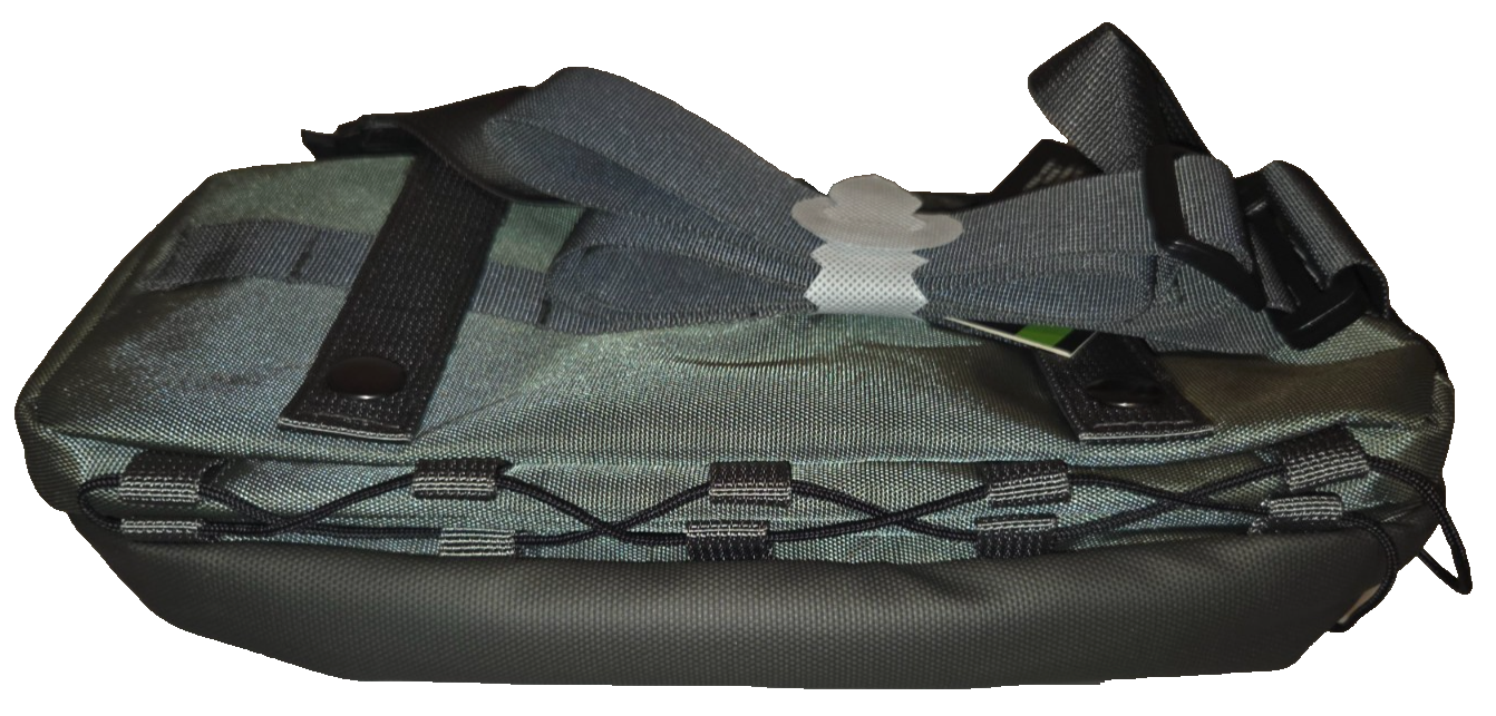 Bagrun Classic EDC Chest Sling Bag – Tactical Adventure Pack (Gray Green) – NEW