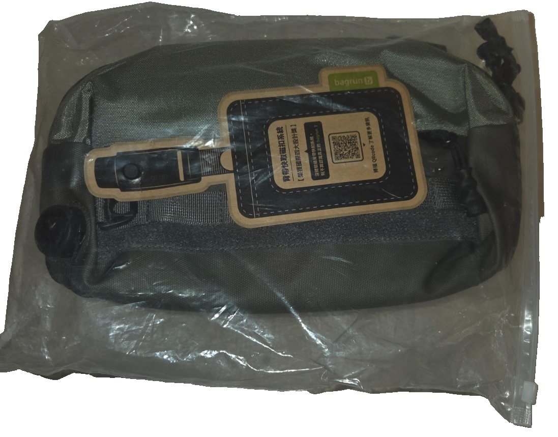 Bagrun Classic EDC Chest Sling Bag – Tactical Adventure Pack (Gray Green) – NEW