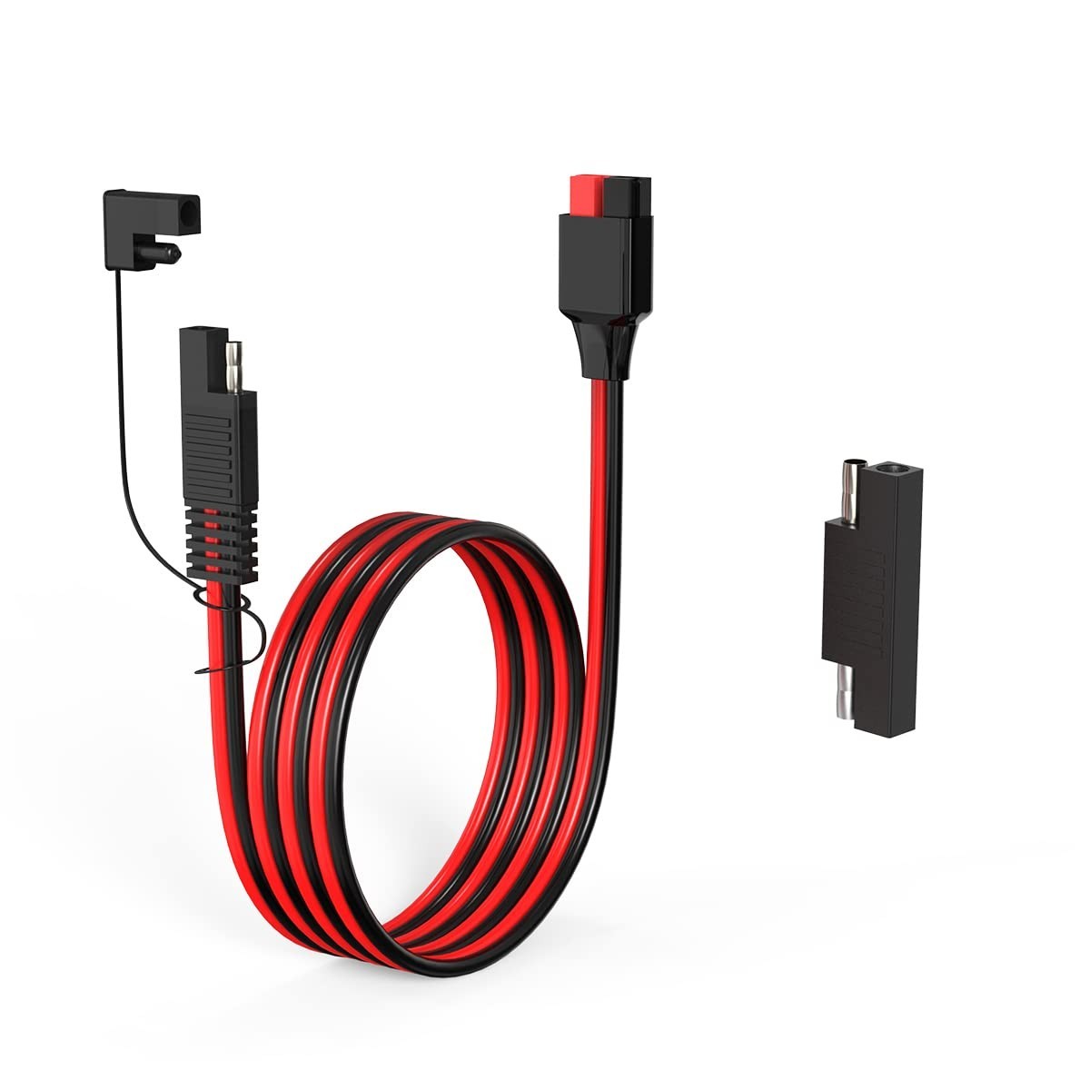 2 pack - 12AWG SAE to Anderson Adapter Cable – Solar Battery Power Connector