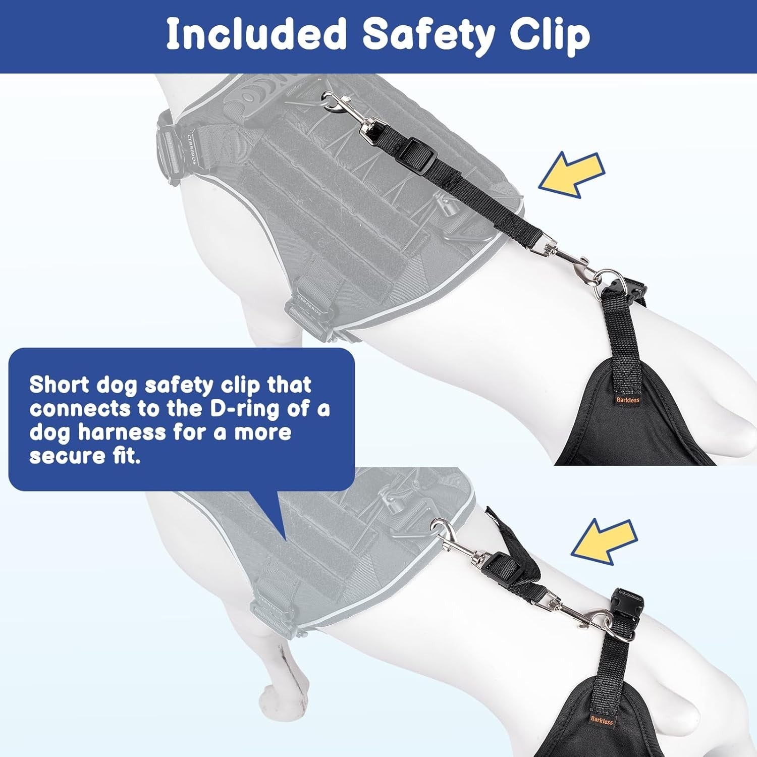 XL Dog Rear Leg Support Sleeve w/ Straps – Hind Leg Injury Recovery Sling