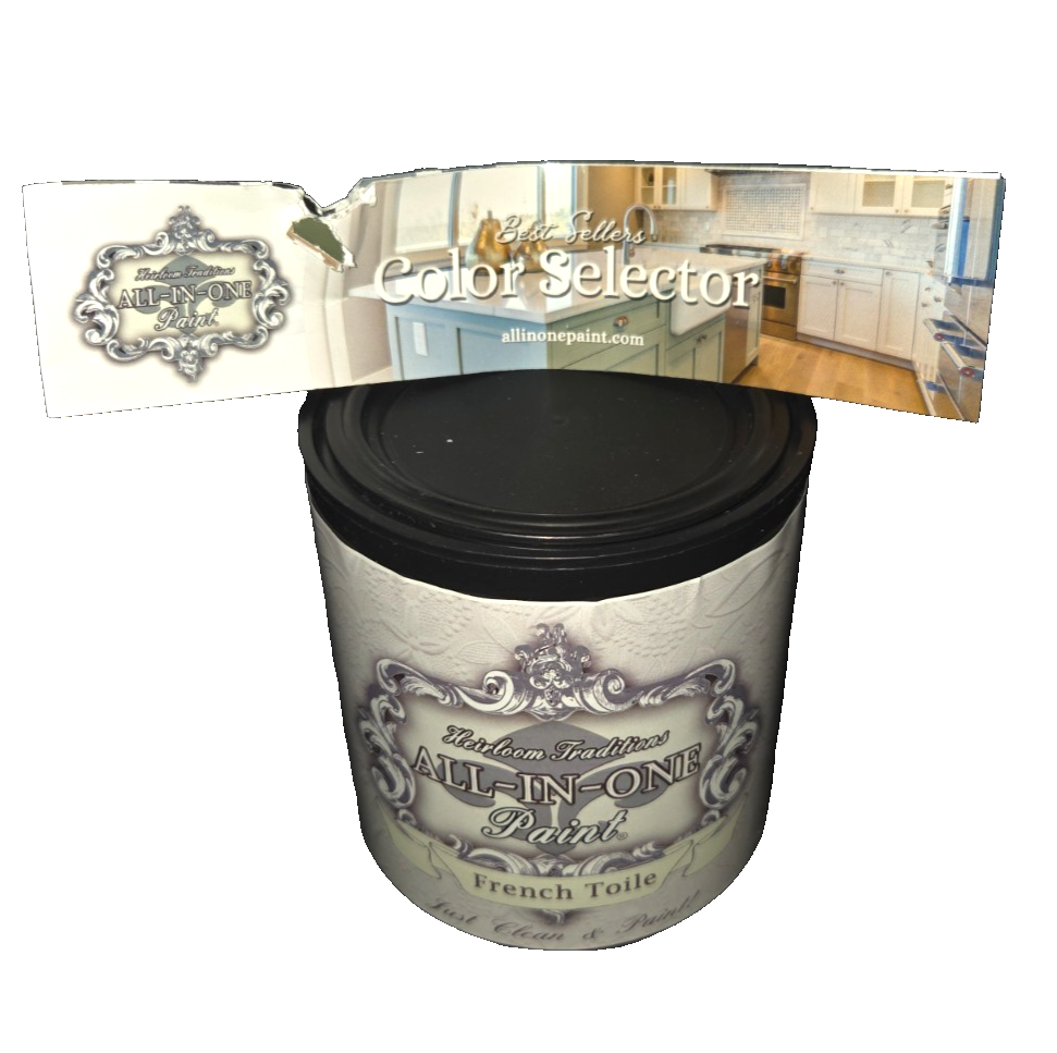 ALL-IN-ONE Paint - French Toile, 32Oz - includes color card