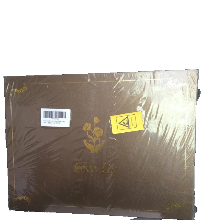 LoveLin Faux Flowers with Gift Box – Elegant Decorative Floral Arrangement Green