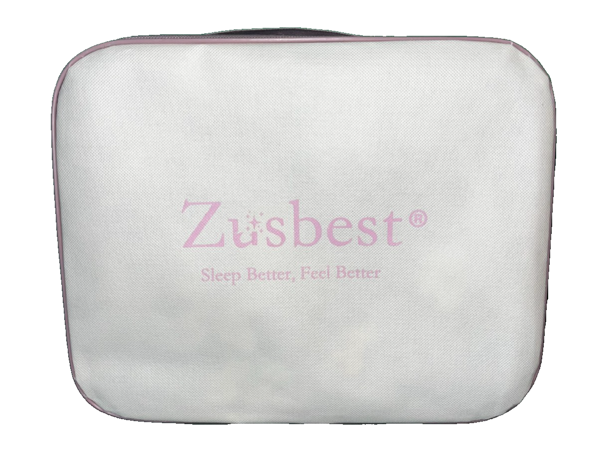 Zusbest Bedding Bundle Floral Comforter Set w/ Storage Bag Soft Cozy