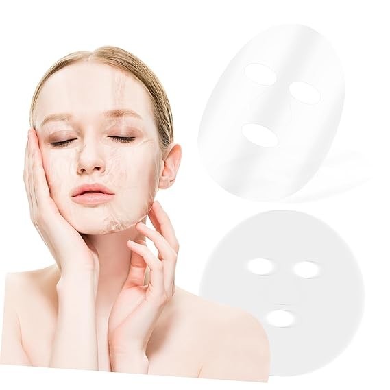 Face Candy 100% Cotton Disposable Night Face Masks 7 Packs Skin Protection 210ct