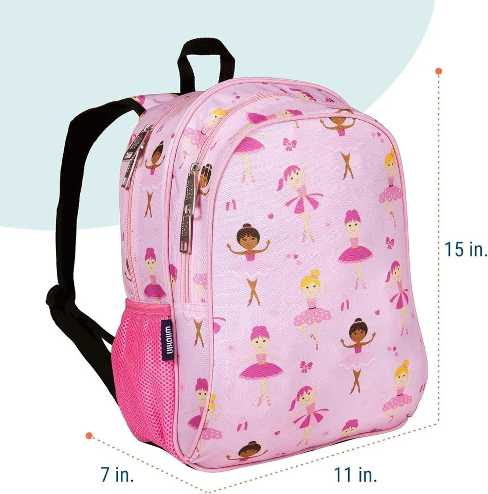 Wildkin 15-inch Kids Backpack – Durable, Padded, Adjustable for School & Travel
