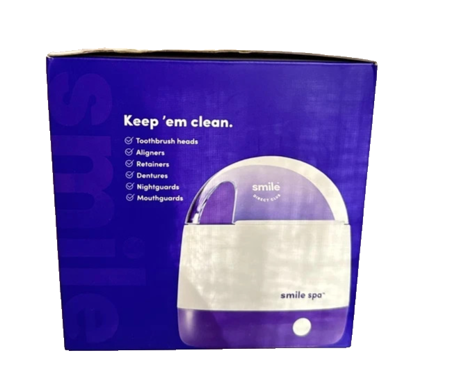 Smile Spa Mouth Gadget Cleaner - UV Light & Ultrasonic Waves - Cleans Toothbrush
