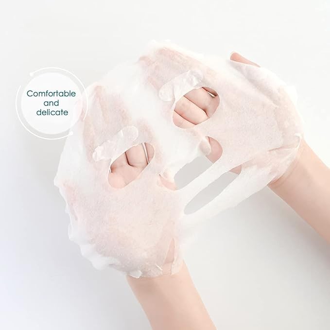 Face Candy 100% Cotton Disposable Night Face Masks 7 Packs Skin Protection 210ct