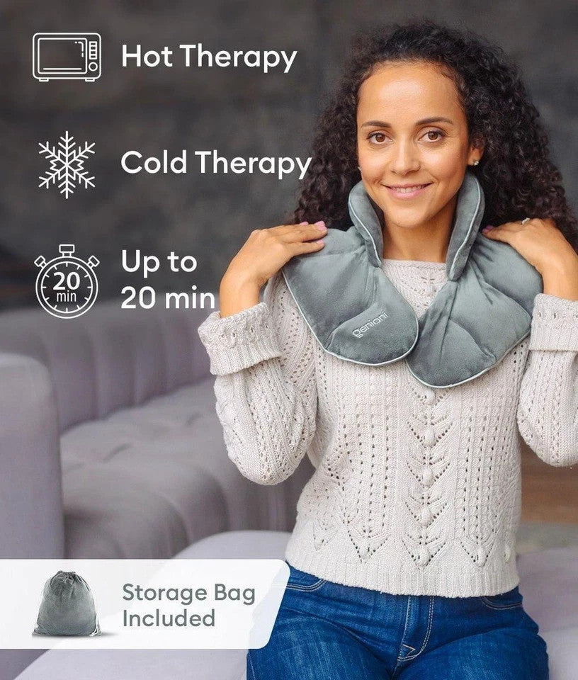 Magma Heat & Cooling Wrap for Neck and Shoulder - Cloud Gray