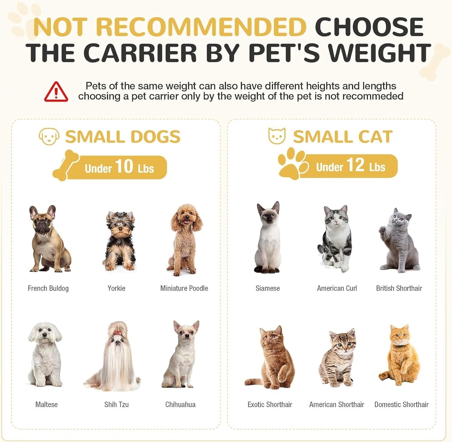 Lekereise -Expandable Pet Carrier - TSA Airline Approved Soft Sided Small Dogs