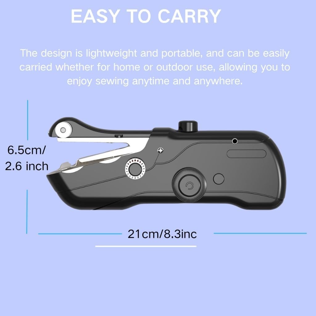 Mini Handheld Sewing Machine – Portable Quick Stitch Tool for Home & Travel