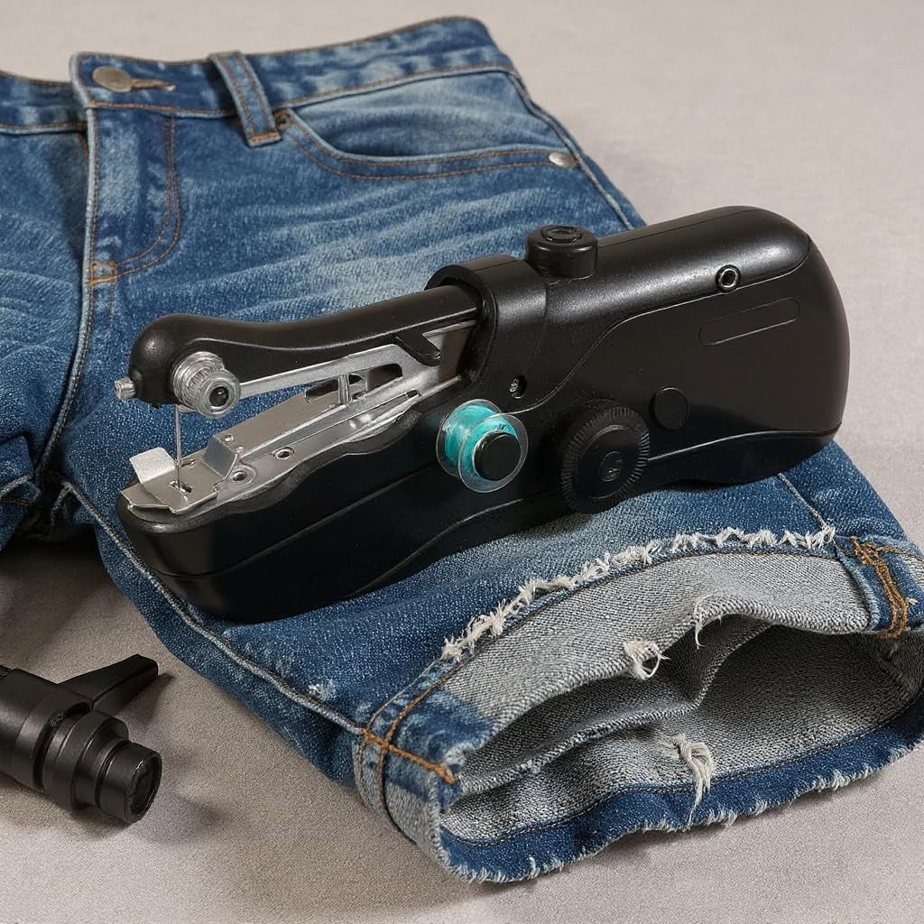 Mini Handheld Sewing Machine – Portable Quick Stitch Tool for Home & Travel