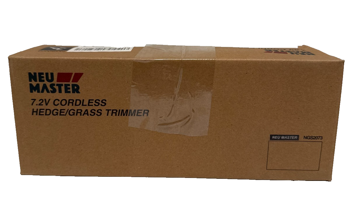 NEU MASTER 2-in-1 Cordless Grass Shear & Hedge Trimmer - 7.2V, 2.0Ah Battery