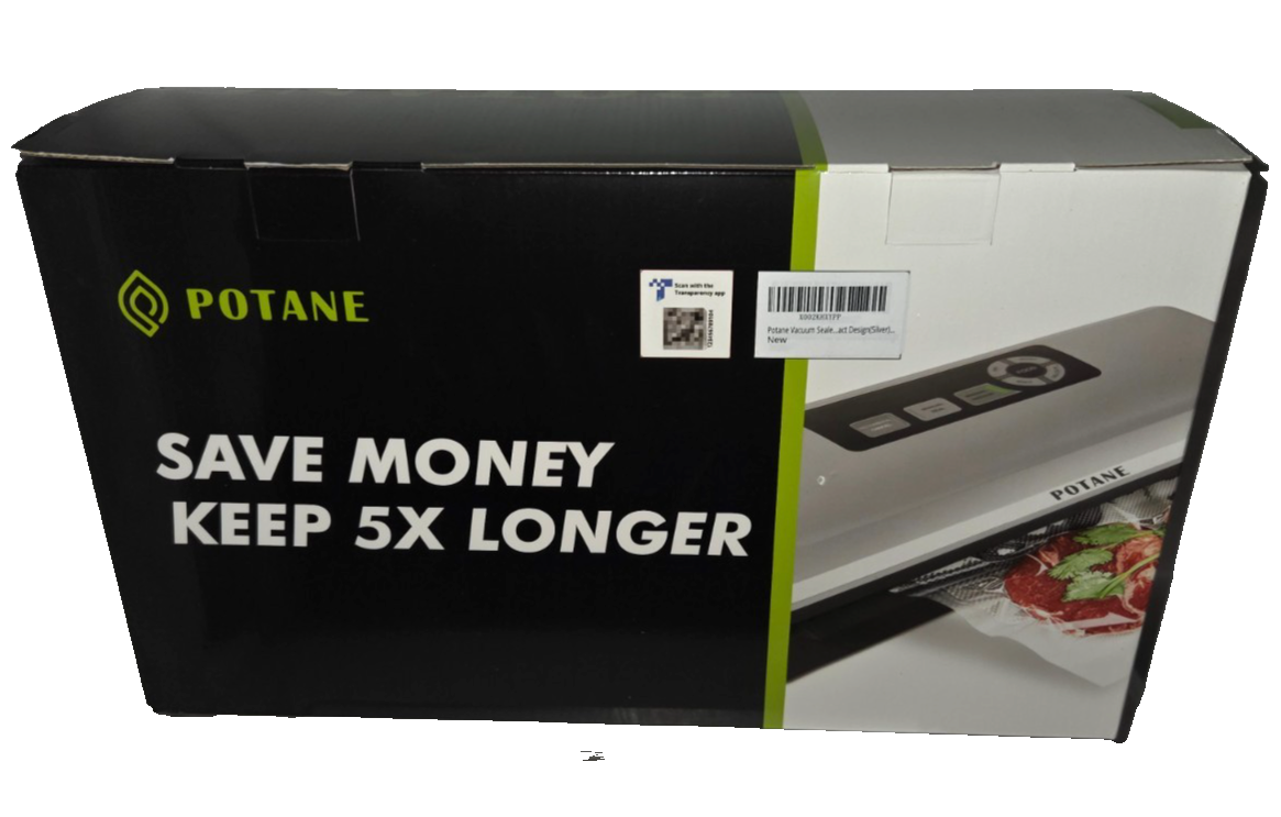 Potane 8-in-1 Vacuum Sealer Machine | Food Saver | New