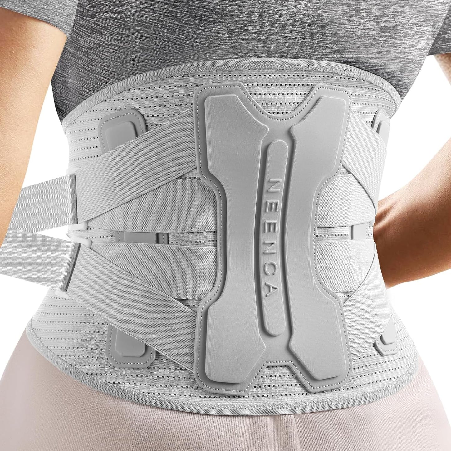 NEENCA Back Support Brace Lumbar Belt Small Lower Back Pain Relief HY006