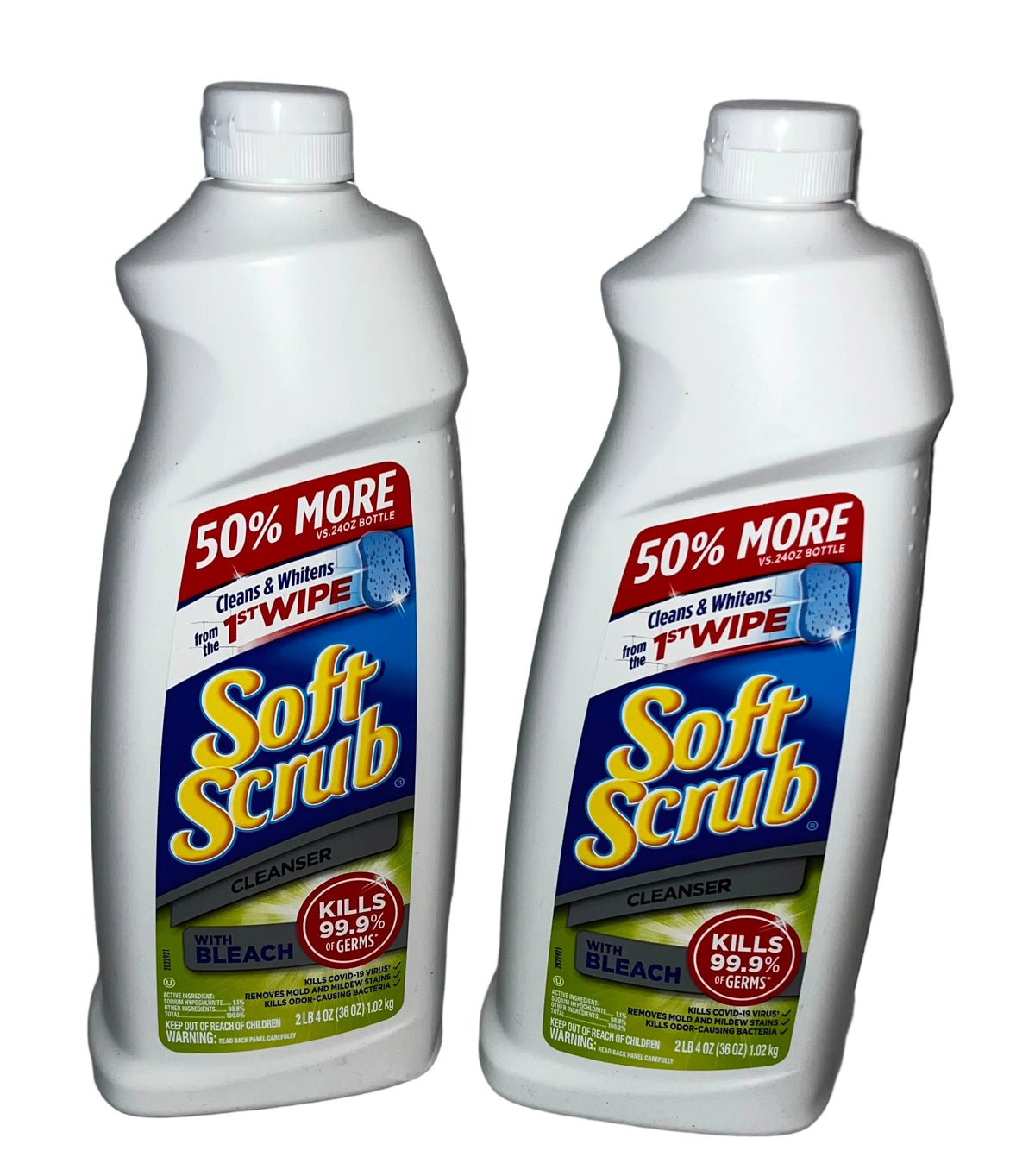 Big Box Wholesale - 6-Pack - Soft Scrub Cleaner with Bleach - Cleaning lot - Photo 2