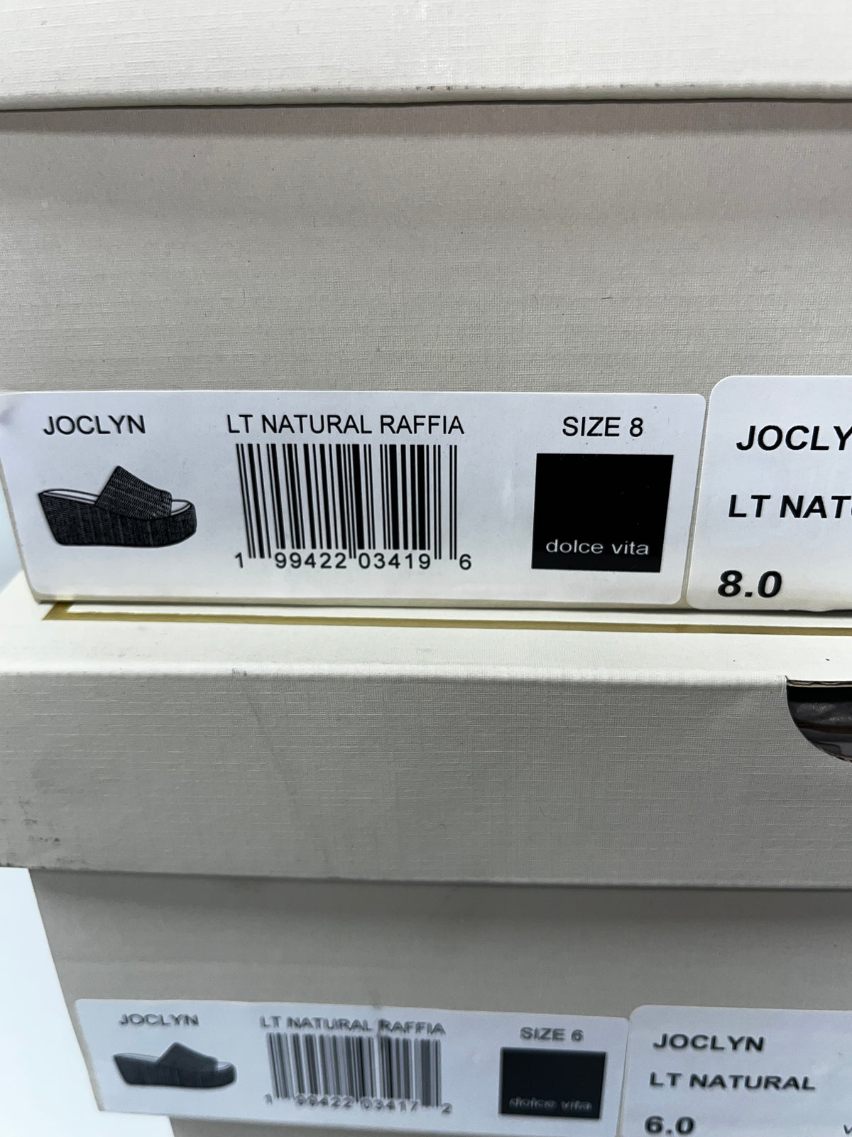 Big Box Wholesale - Dolce Vita Joclyn Raffia Platform Wedge Slide Sandals - Photo 5