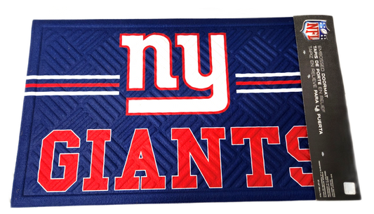 Big Box Wholesale - Evergreen New York Giants Embossed Doormat 18 x 30 - Photo 2