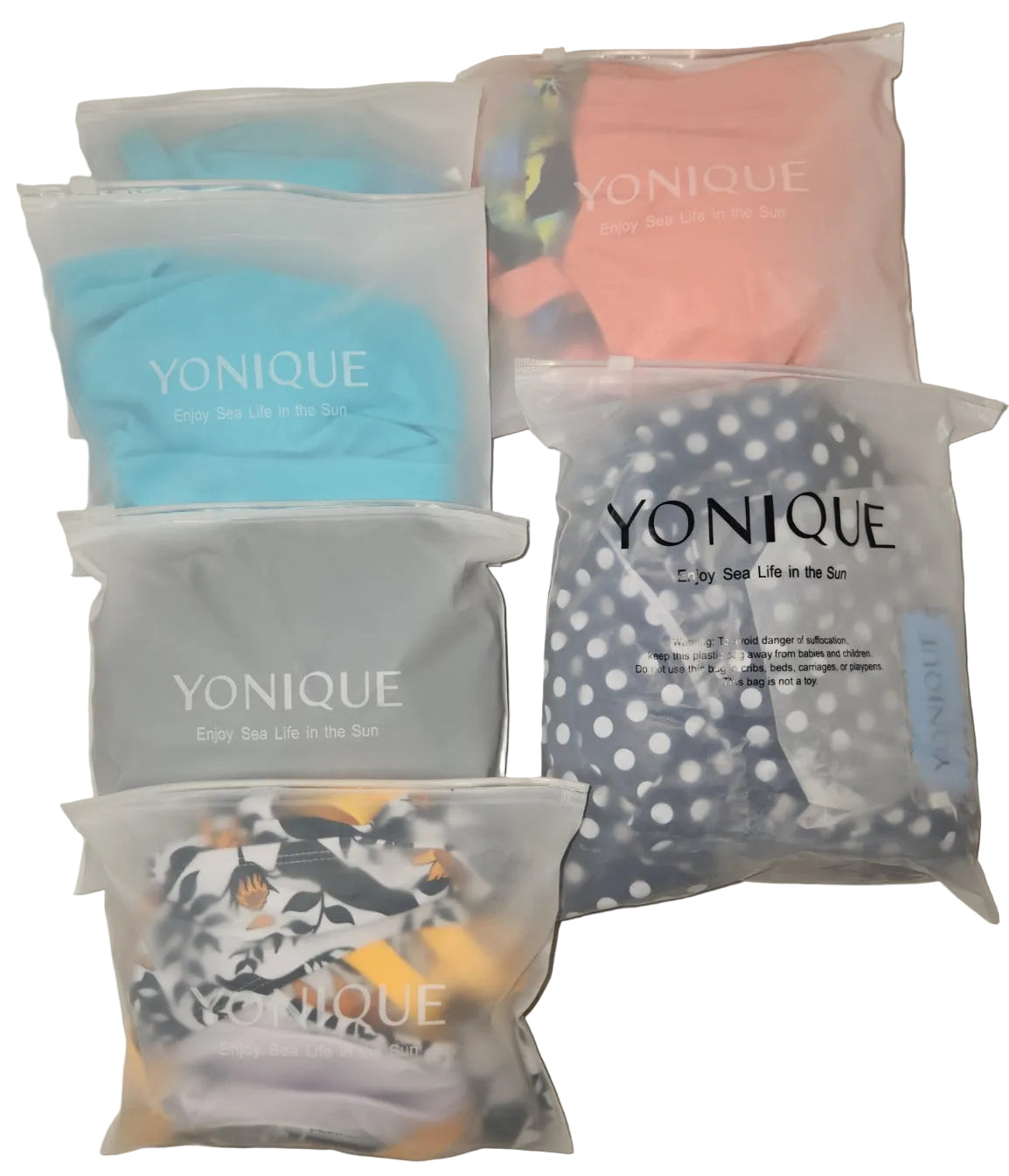 Big Box Wholesale - Lot of 12 - Mixed Yonique, DACI, and Aqua Eve swimwear & Women's New, Sealed - Photo 5