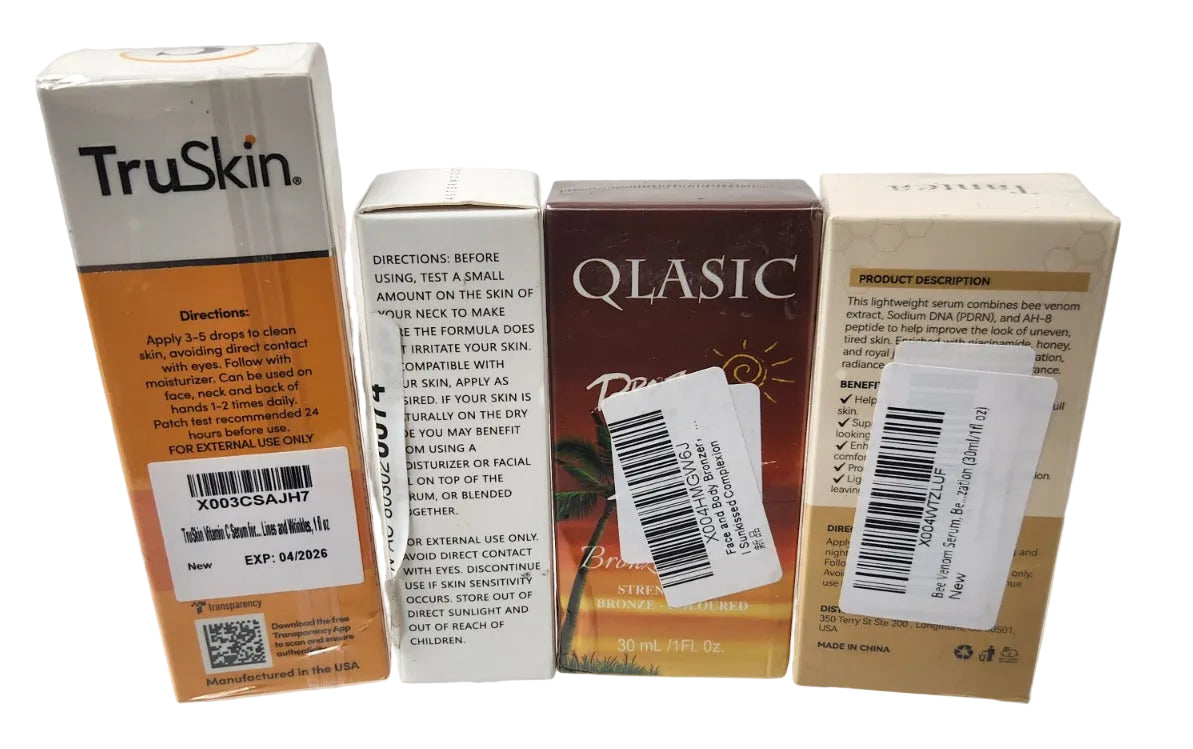 Big Box Wholesale - Lot of 25 - HBA 2 Assorted Mixed Skincare, Serums, Balms & Solid Colognes - Photo 1