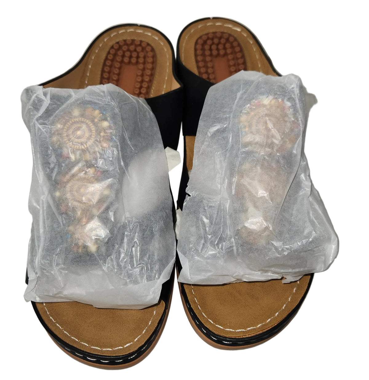 Big Box Wholesale - Lot of 3 - FUDYNMALC womens walking sandals Black Size 43 New - Photo 5