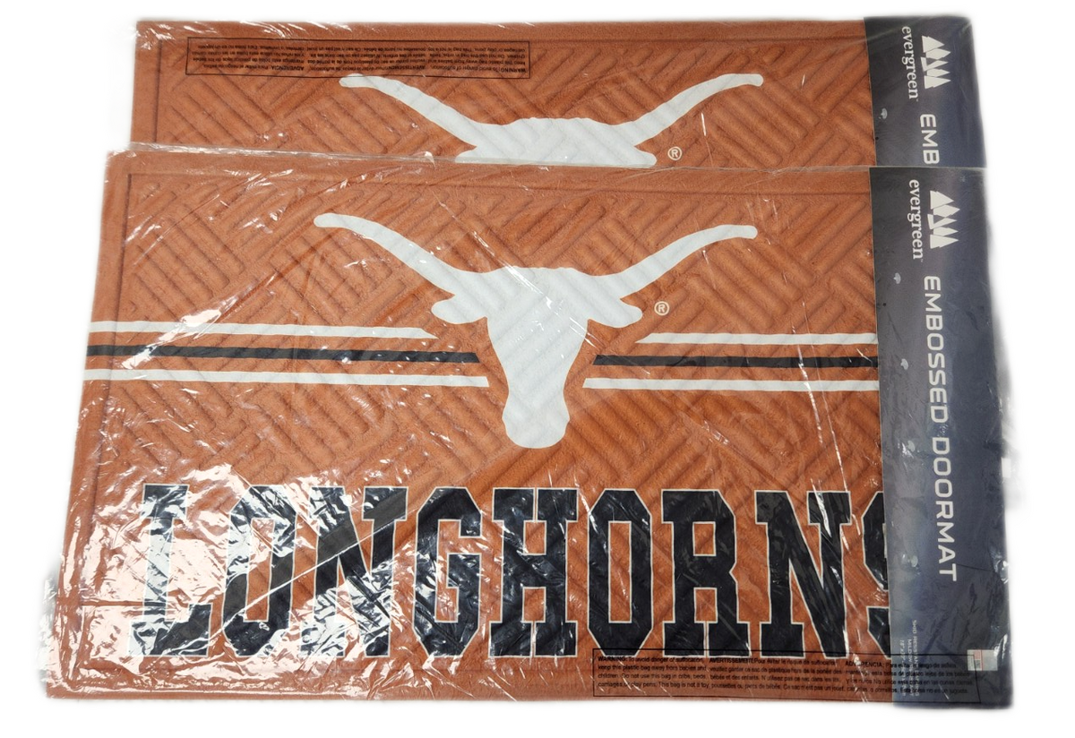 Big Box Wholesale - Lot of 6 - Mixed SEC Embossed doormats Evergreen LSU Texas Kentucky Texas Tech - Photo 5