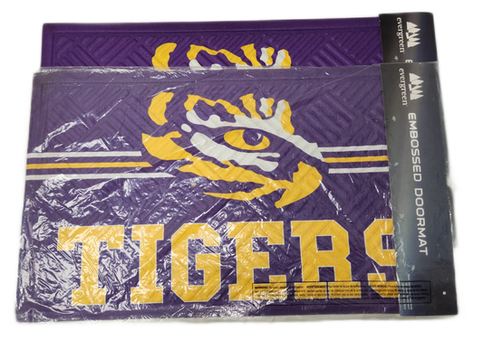 Big Box Wholesale - Lot of 6 - Mixed SEC Embossed doormats Evergreen LSU Texas Kentucky Texas Tech - Photo 6