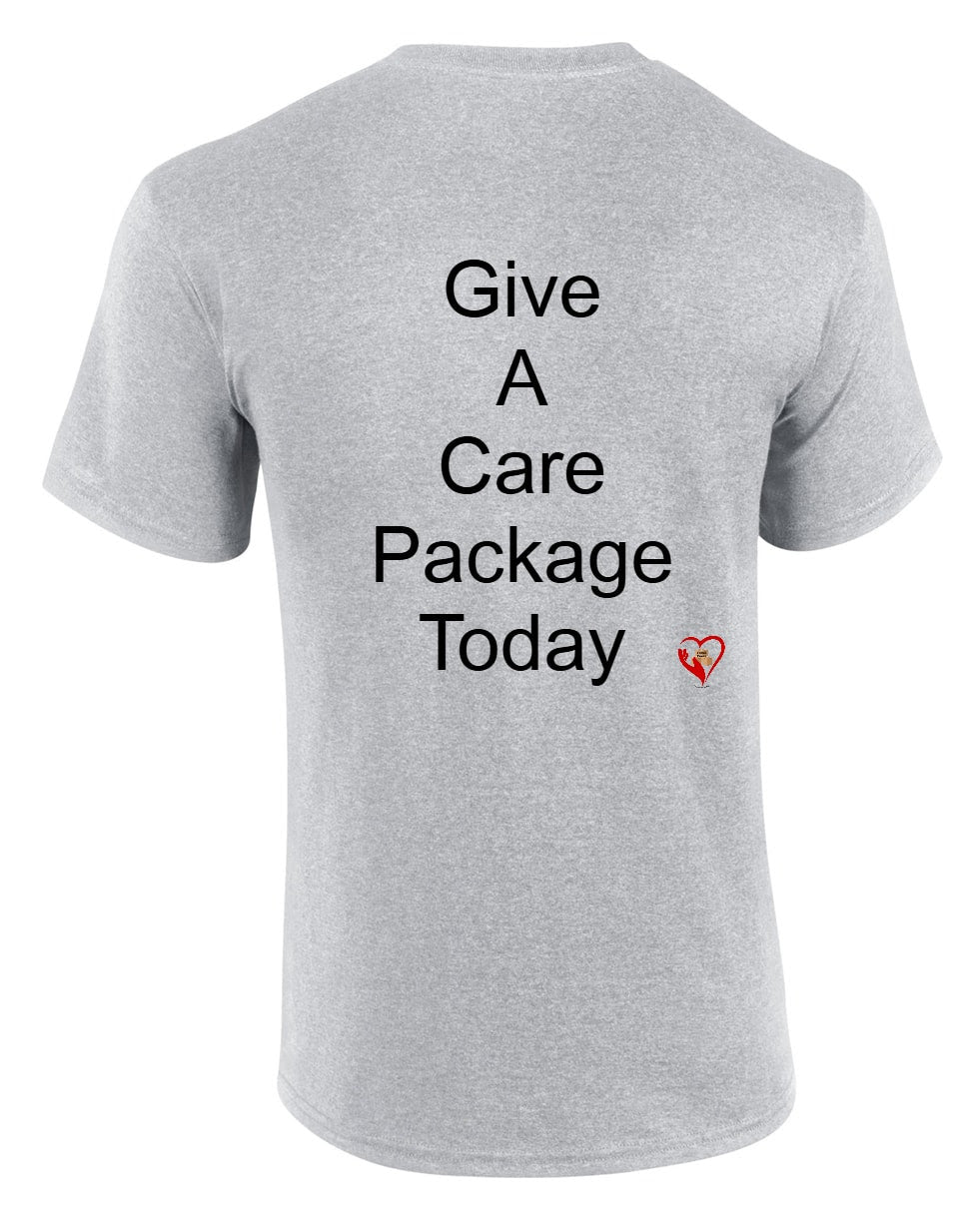 Big Box Cares “Give a Care Package Today” Charity T-shirts (SPECIAL EDITION)
