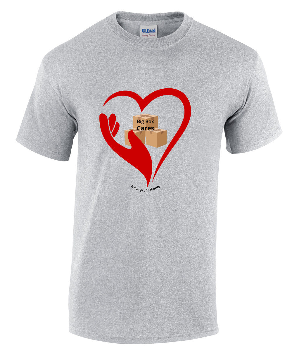 Big Box Cares “Give a Care Package Today” Charity T-shirts (SPECIAL EDITION)