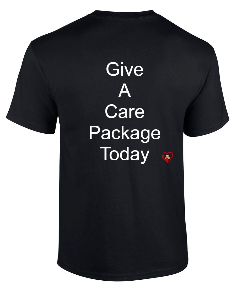 Big Box Cares “Give a Care Package Today” Charity T-shirts (SPECIAL EDITION)